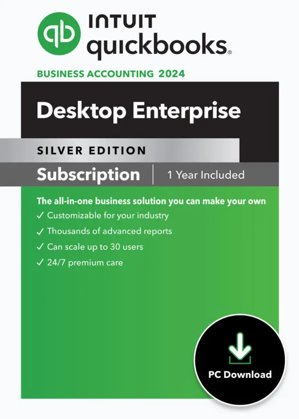 QUICKBOOKS ENTERPRISE SOLUTIONS SILVER EDITION - 3 USERS